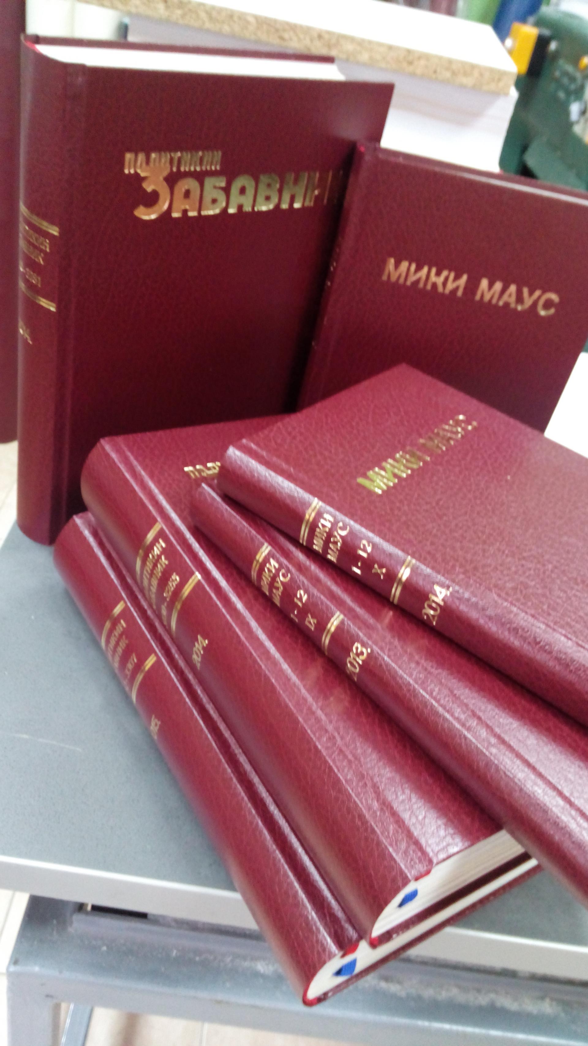 9 - Knjigoveznica Povez